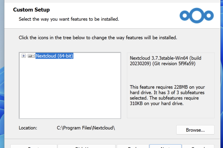 huong dan cai dat ung dung nextcloud tren may tinh windows macos 1